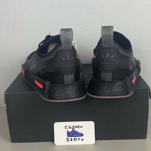 Adidas NMD R1 Spectoo NASA Black Boost Low Top Running - Picture 4 of 10